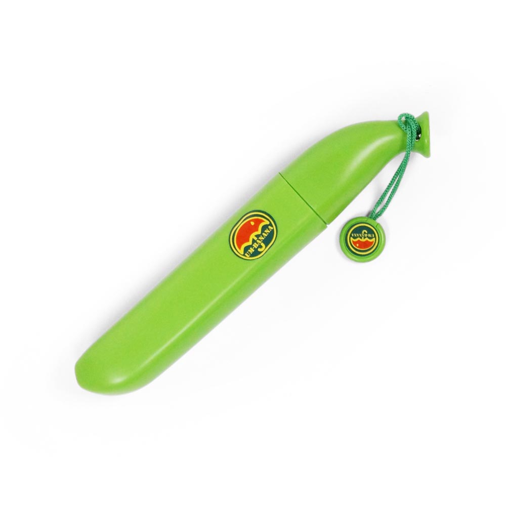 Banana-Shaped Capsule Umbrella | Novelty Hard-Shell Case Promotional Umbrella